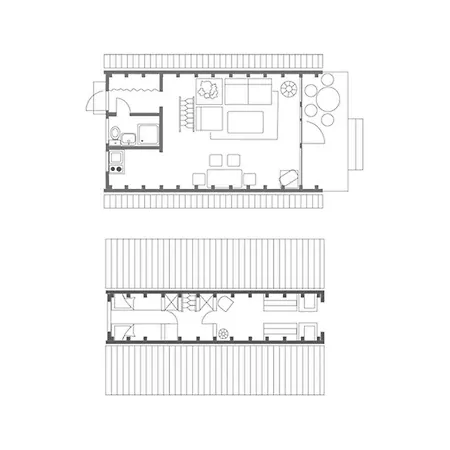 Ferienwohnpark Nurdachhaus Typ 7 Nd 04 *